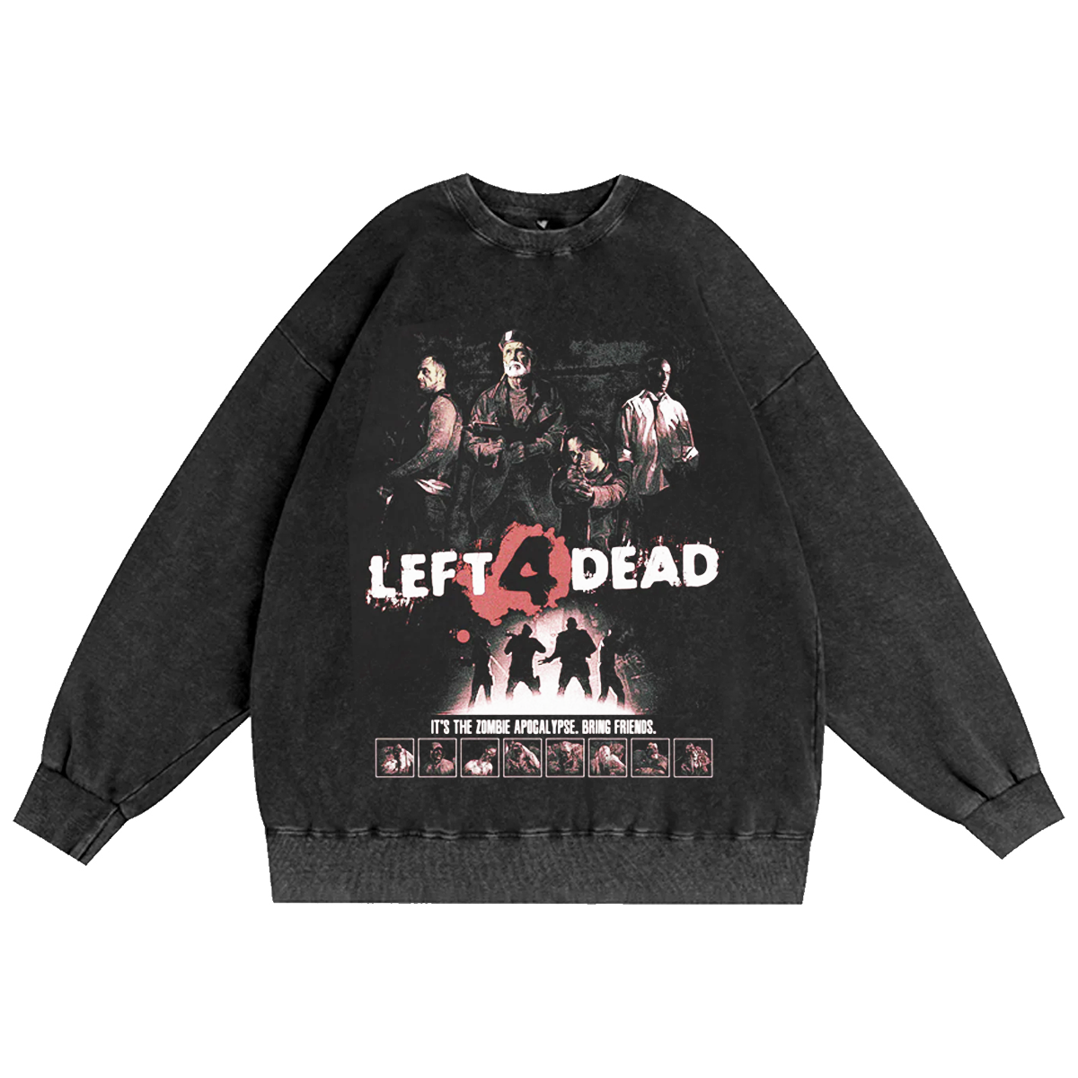 Left 4 Dead Vintage Washed T-shirt/Crewneck/Hoodie