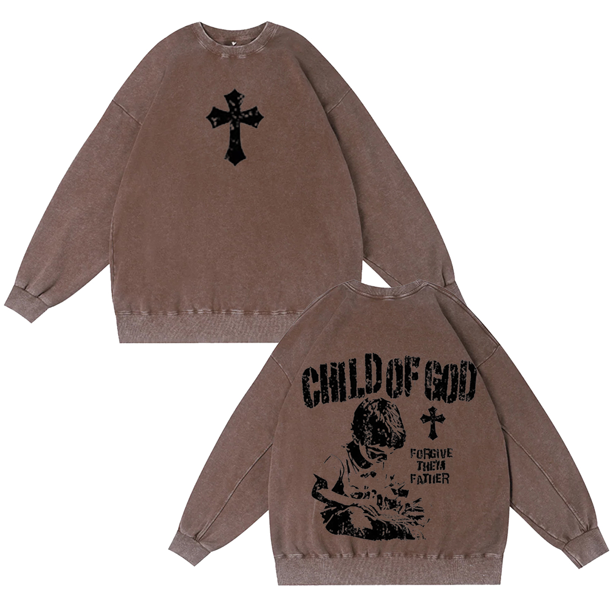Sopula Child Of God Fun Kids Vintage Washed T-shirt/Crewneck/Hoodie