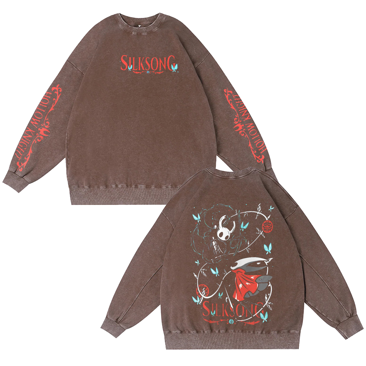 Hollow Knight: Silksong Vintage Washed T-shirt/Crewneck/Hoodie