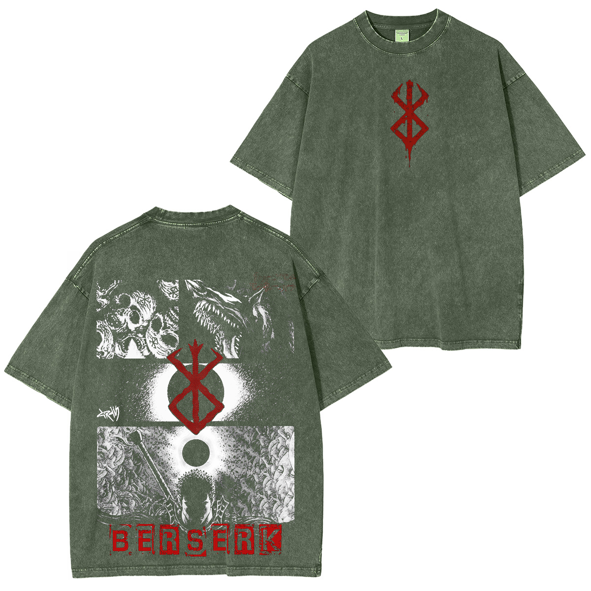 Berserk Vintage Washed T-shirt/Crewneck/Hoodie