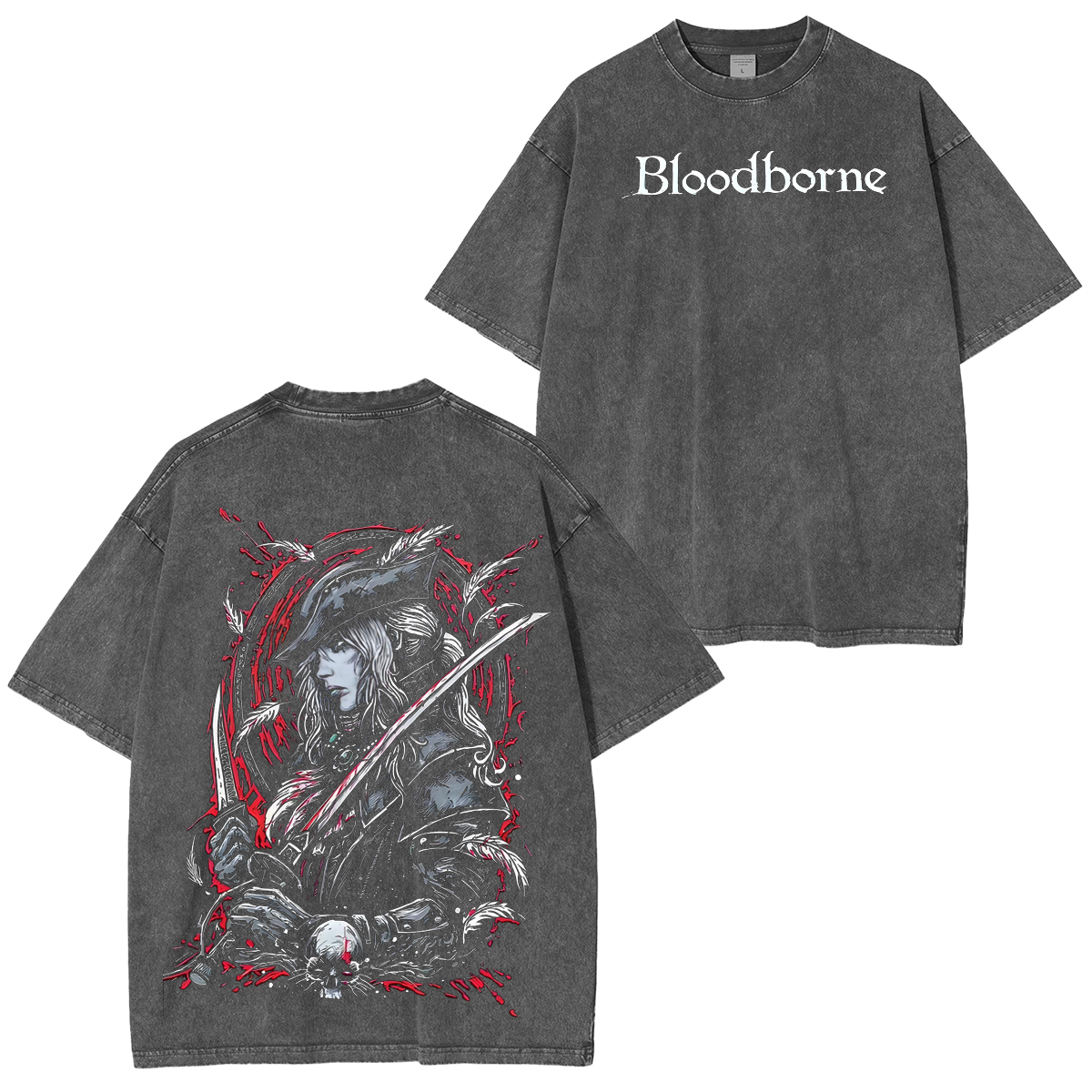 Bloodborne Vintage Washed T-shirt/Crewneck/Hoodie