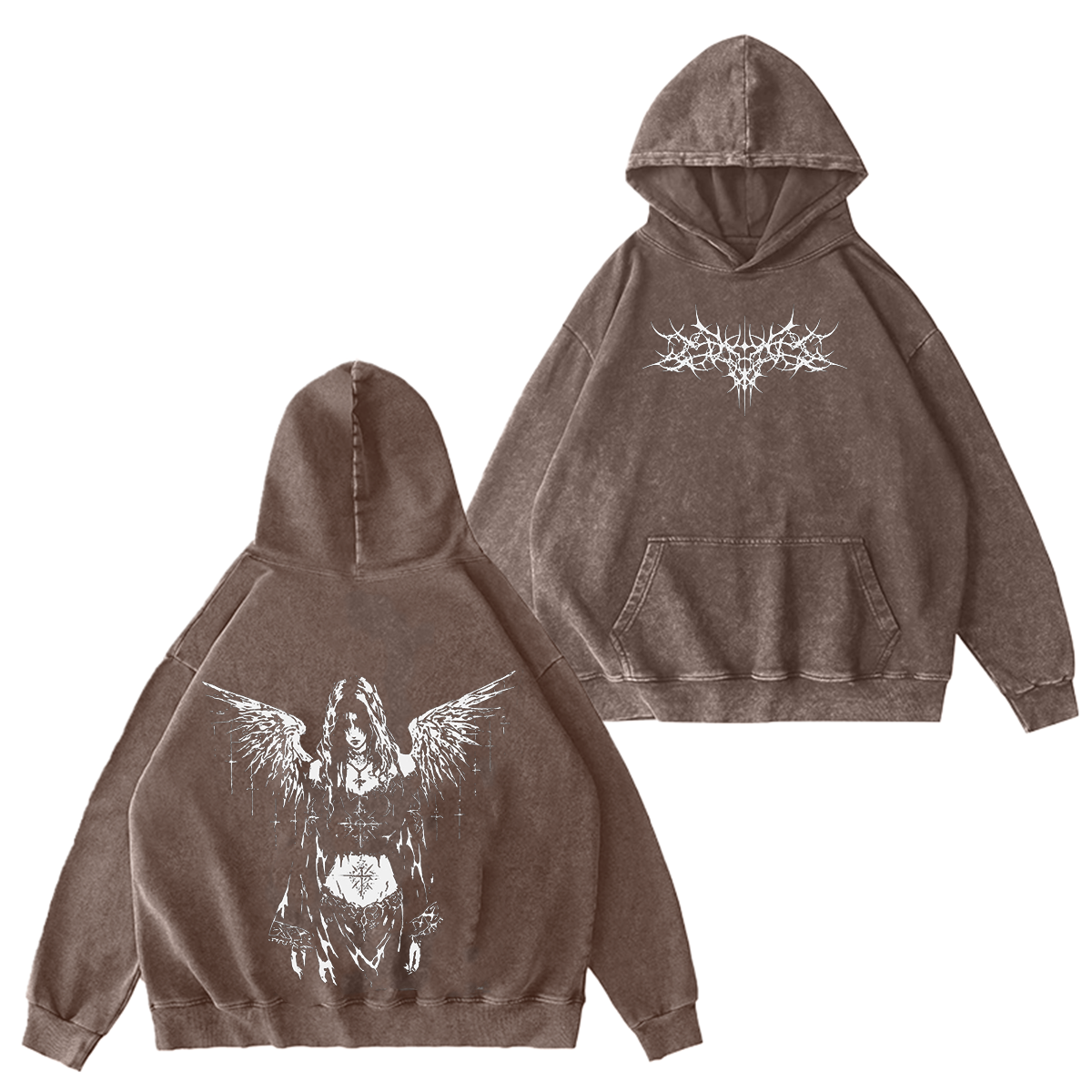Angel Wings Vintage Washed T-shirt/Crewneck/Hoodie