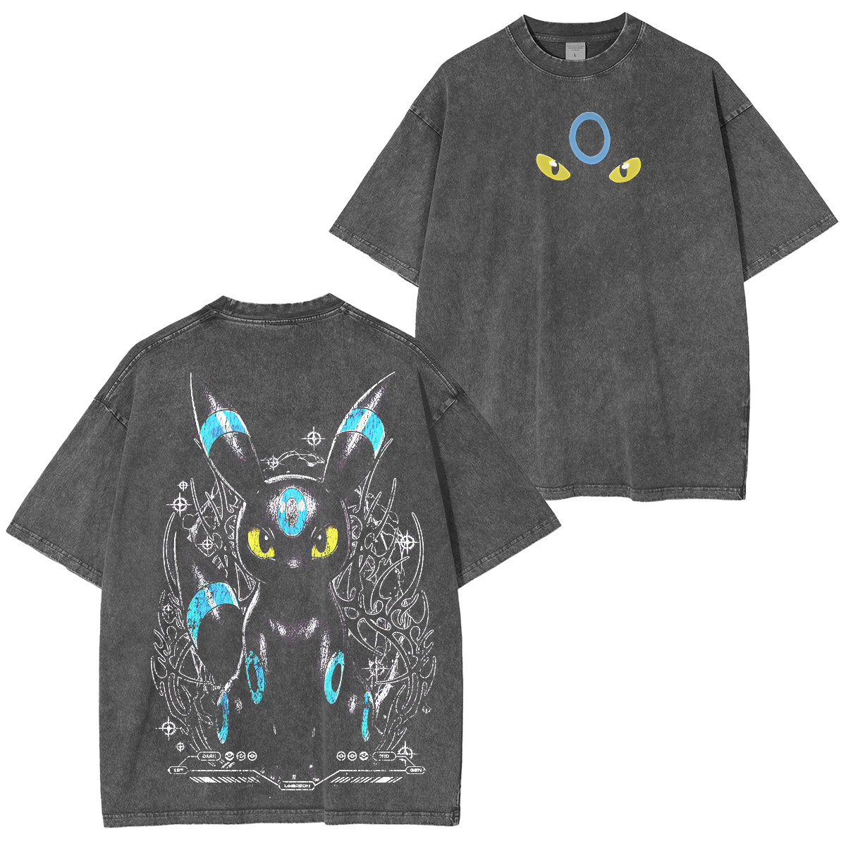 Moon Eevee Pokémon Vintage Washed T-shirt/Crewneck/Hoodie