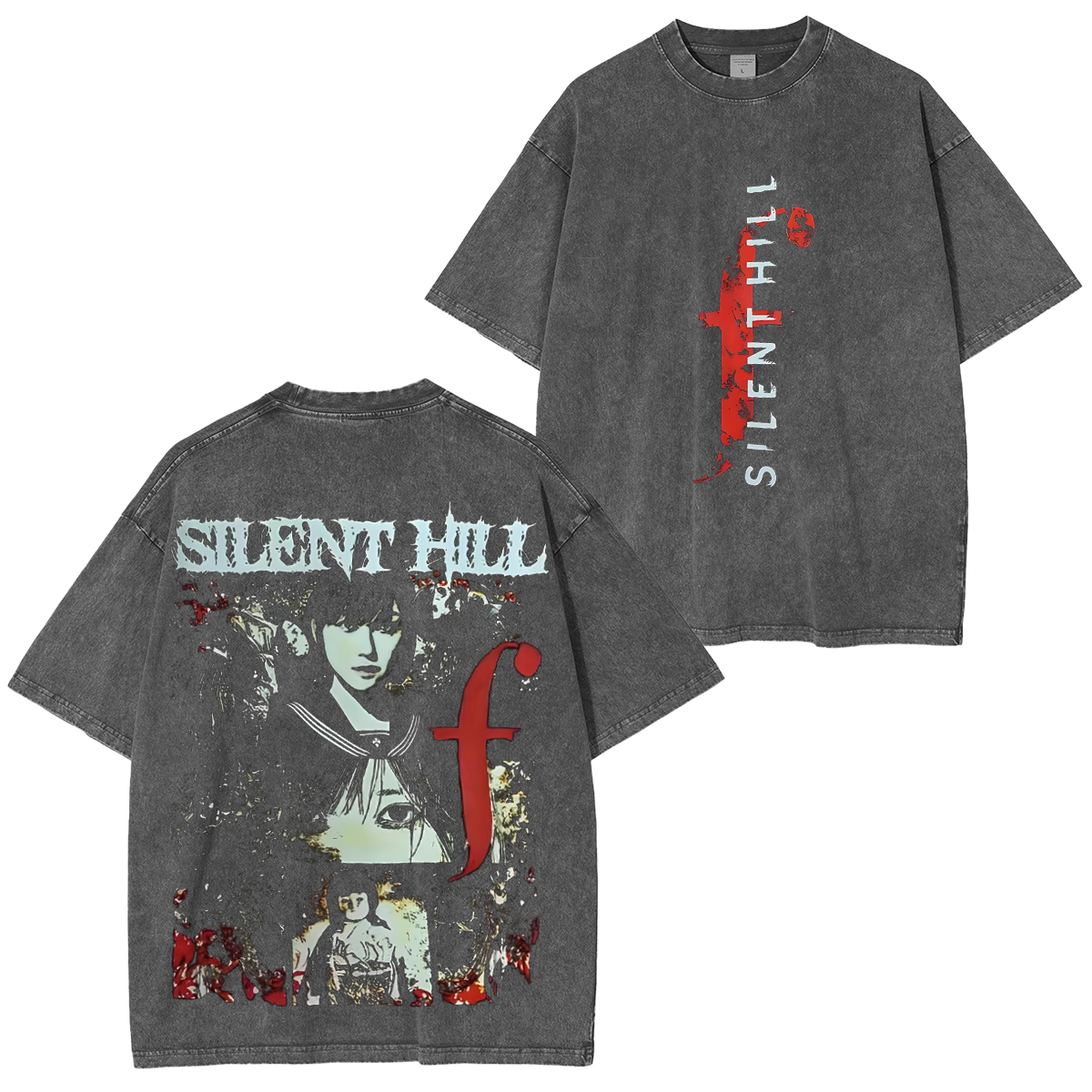 Silent Hill F Vintage Washed T-shirt/Crewneck/Hoodie