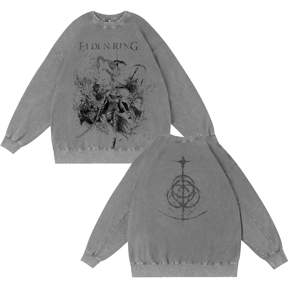 Elden Ring Vintage Washed T-shirt/Crewneck/Hoodie