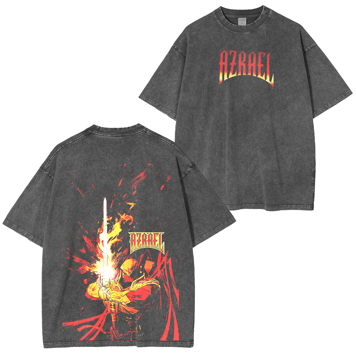 Azrael Avenging Angel Vintage Washed T-shirt/Crewneck/Hoodie
