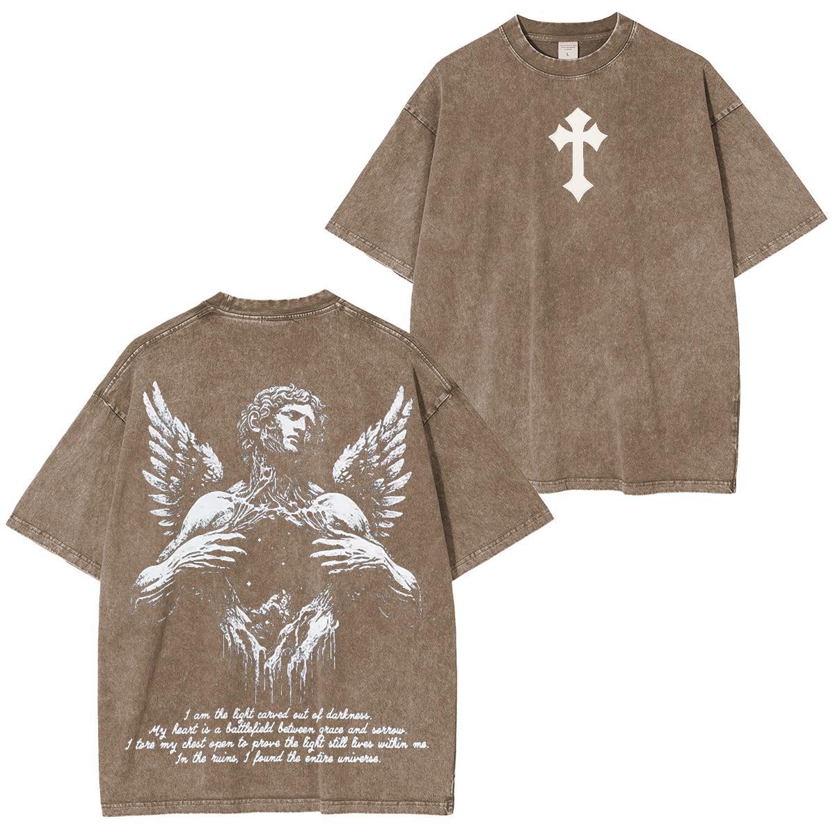 Fallen Angel Washed T-shirt/Crewneck/Hoodie