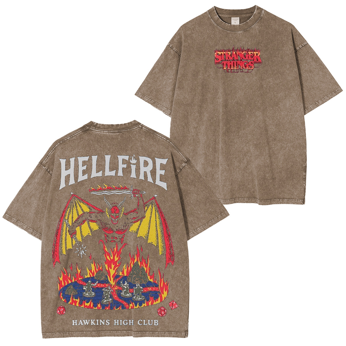 Stranger Things Washed T-shirt/Crewneck/Hoodie