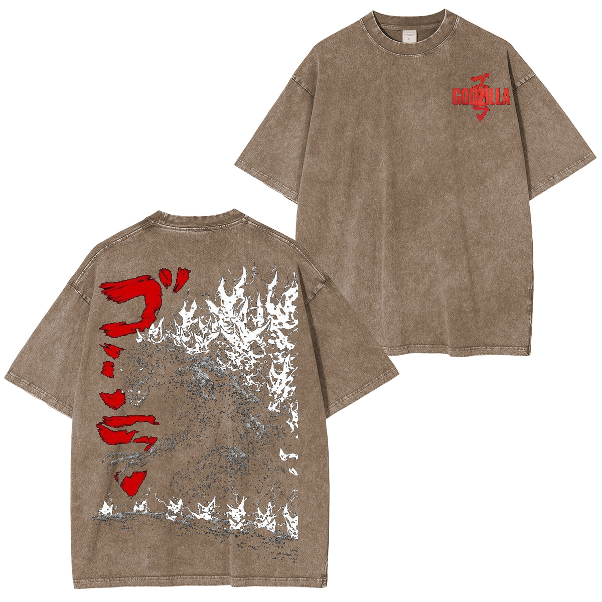Godzilla Vintage Washed T-shirt/Crewneck/Hoodie