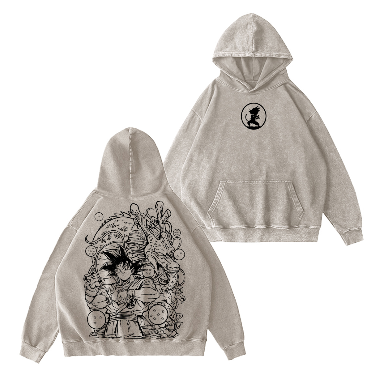 Dragon Ball Washed T-shirt/Crewneck/Hoodie