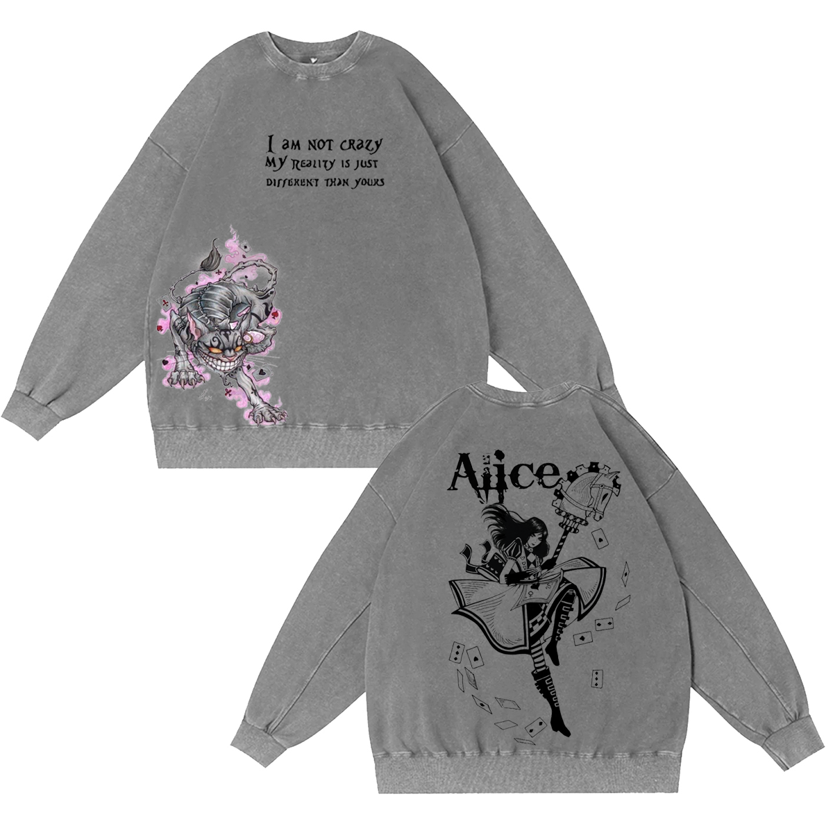 Alice: Madness Returns Washed T-shirt/Crewneck/Hoodie