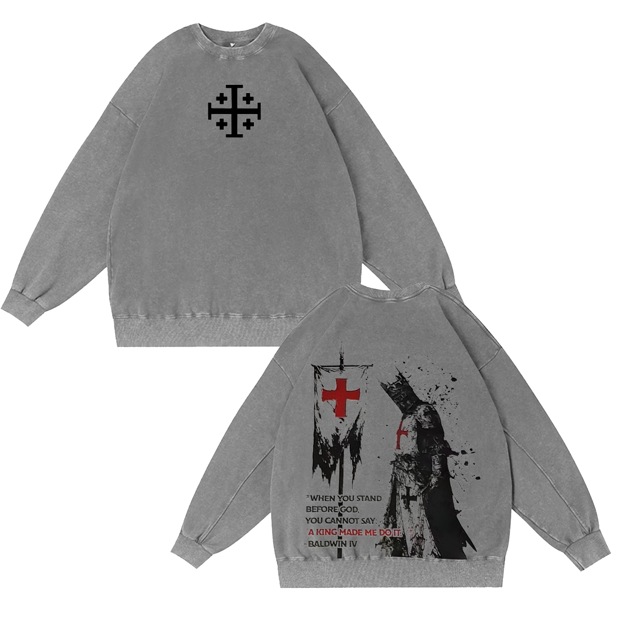 Baldwin IV Washed T-shirt/Crewneck/Hoodie