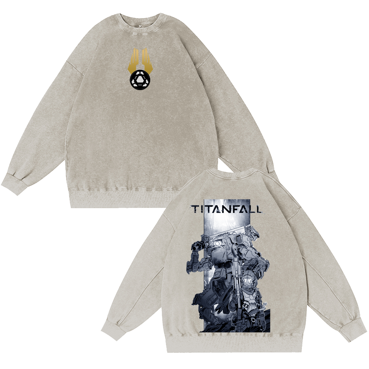 Titanfall Vintage Washed T-shirt/Crewneck/Hoodie