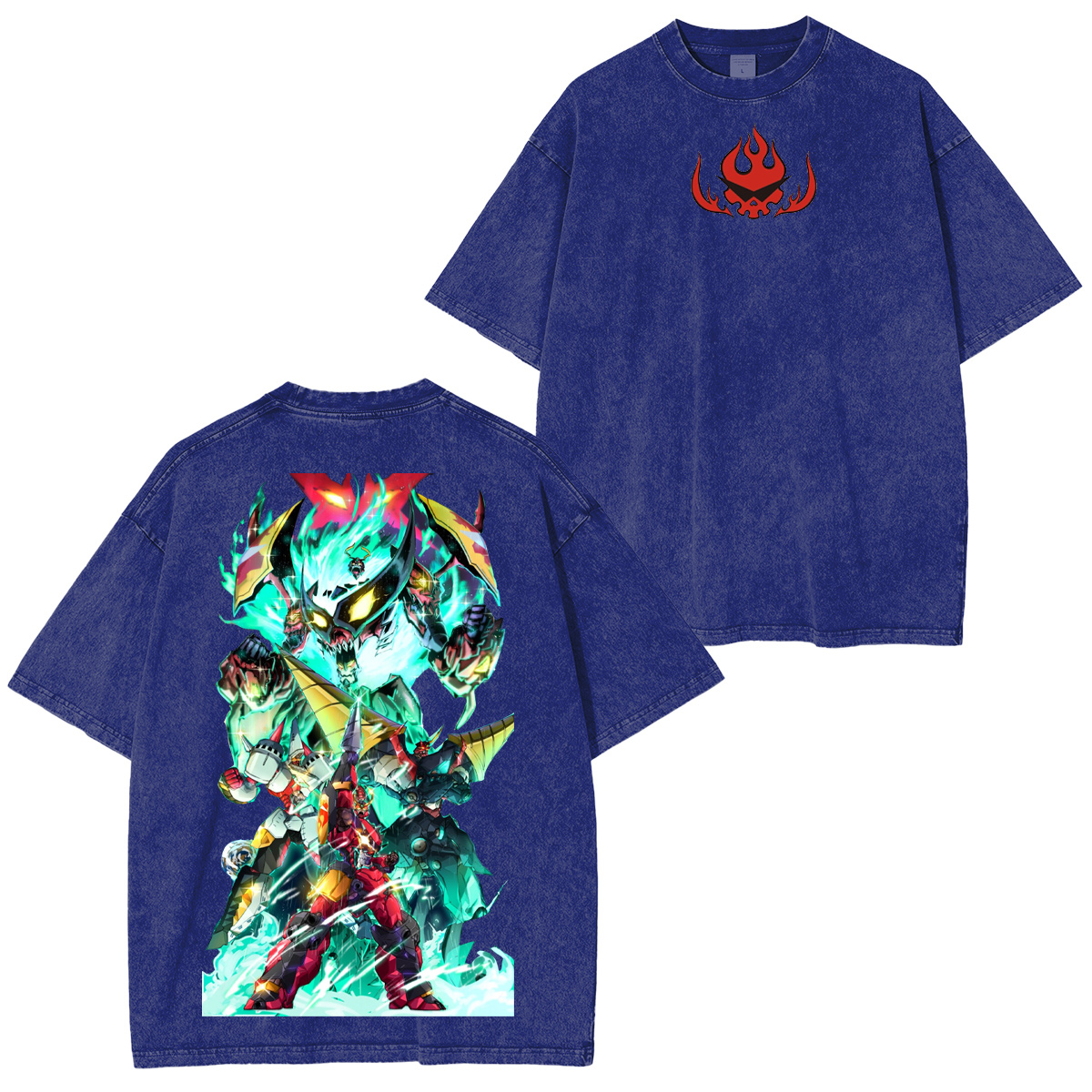 Tengen Toppa Gurren Lagann Washed T-shirt/Crewneck/Hoodie