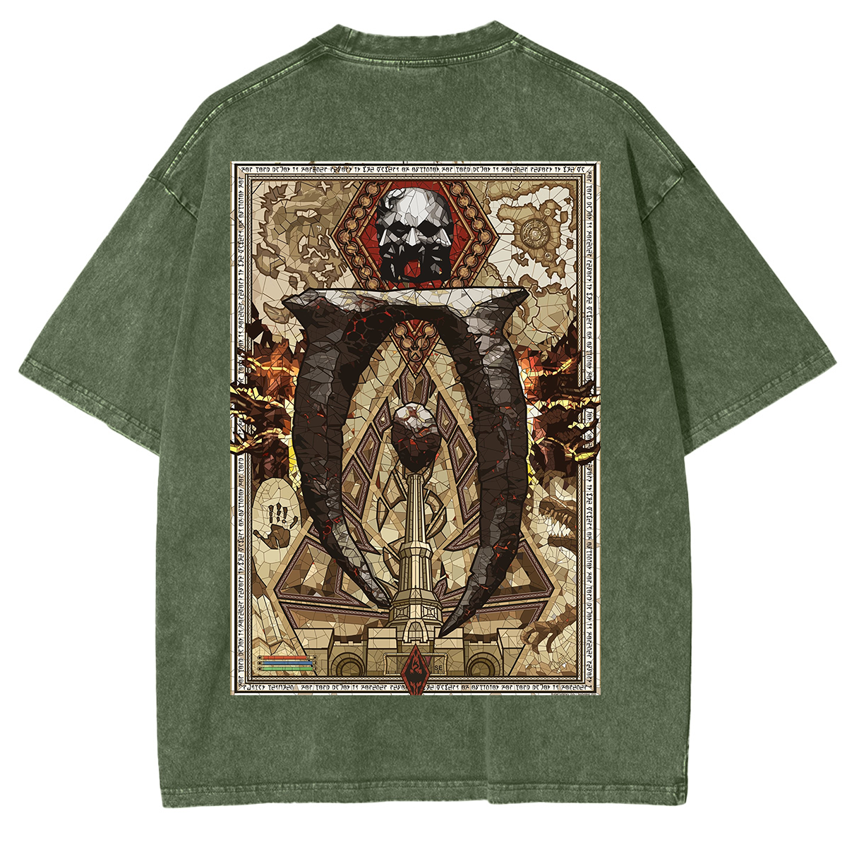 The Elder Scrolls IV Obilivion Remastered Vintage Washed Unisex T-Shirt