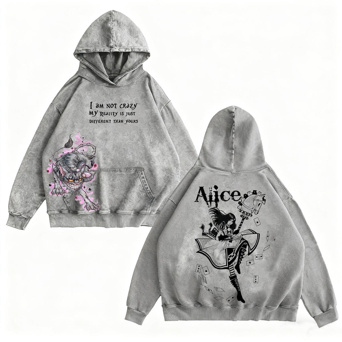 Alice: Madness Returns Washed T-shirt/Crewneck/Hoodie