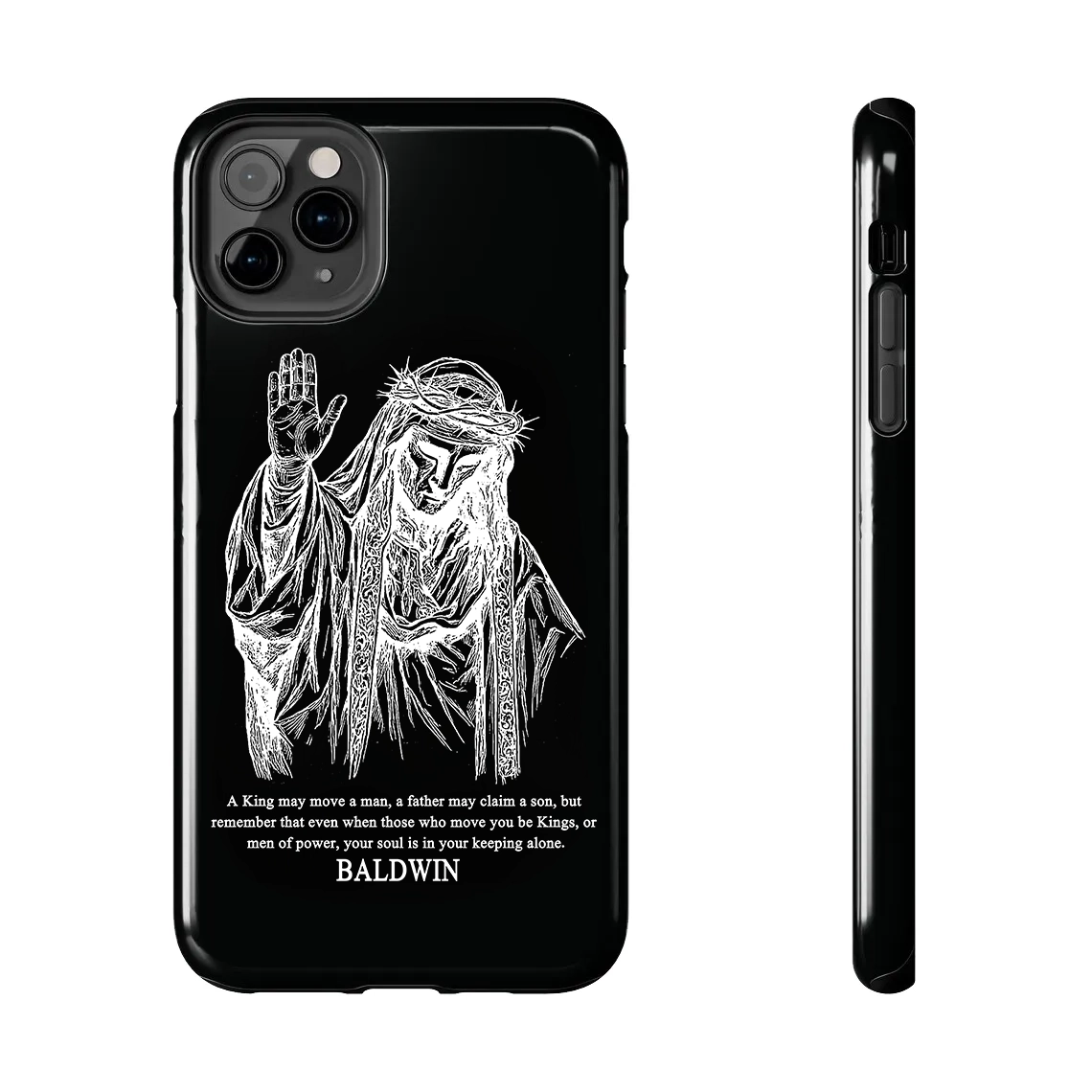 Baldwin IV never gave in to illness King of Jerusalem Graphic iPhone Case