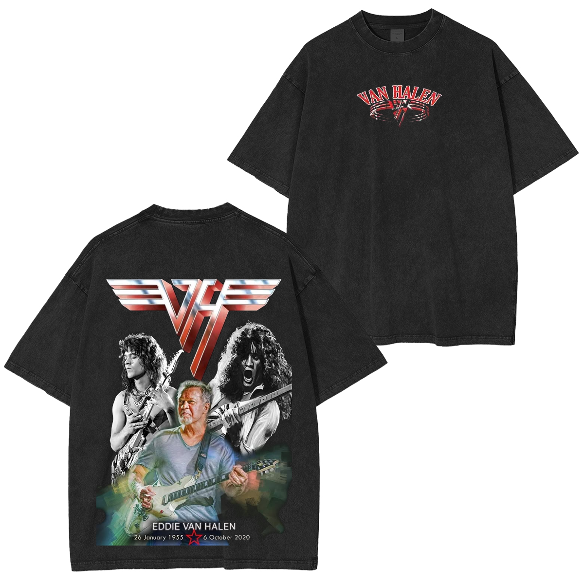 Van Halen Memories Washed Unisex T-Shirt