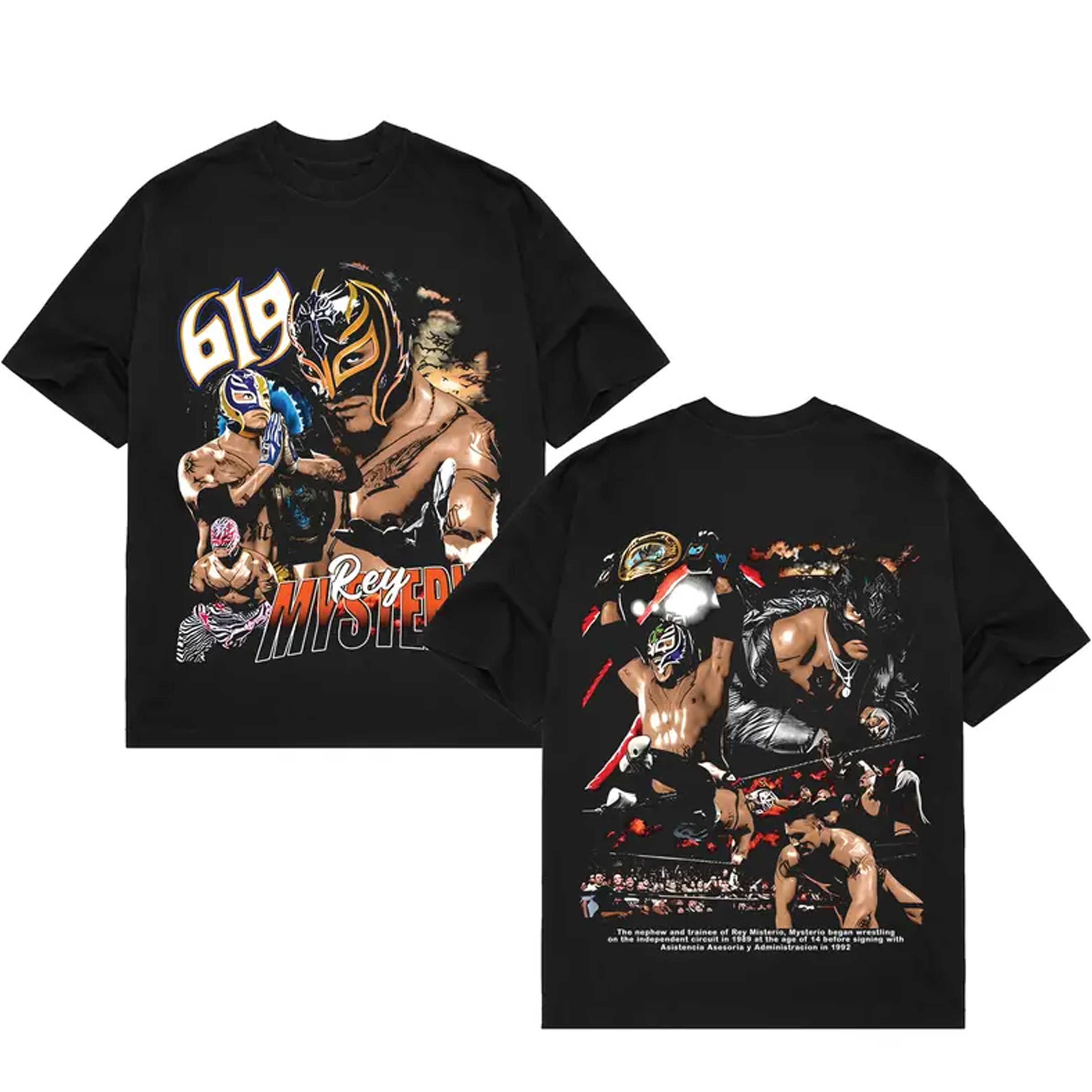 Rey Mysterio WWE  Washed T-shirt/Crewneck/Hoodie