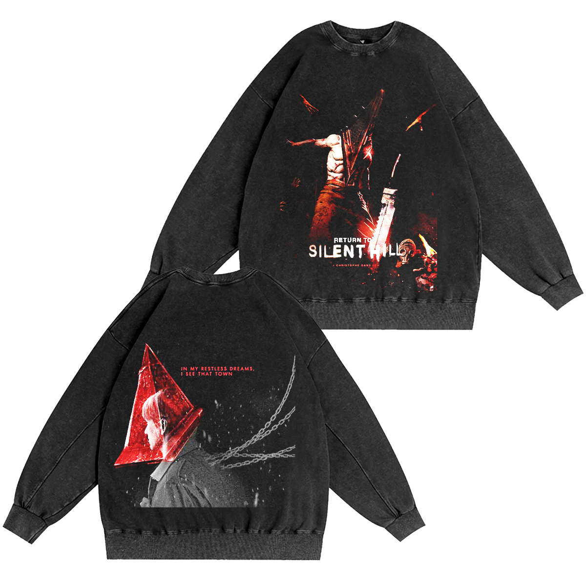 Return to Silent Hill Washed T-shirt/Crewneck/Hoodie