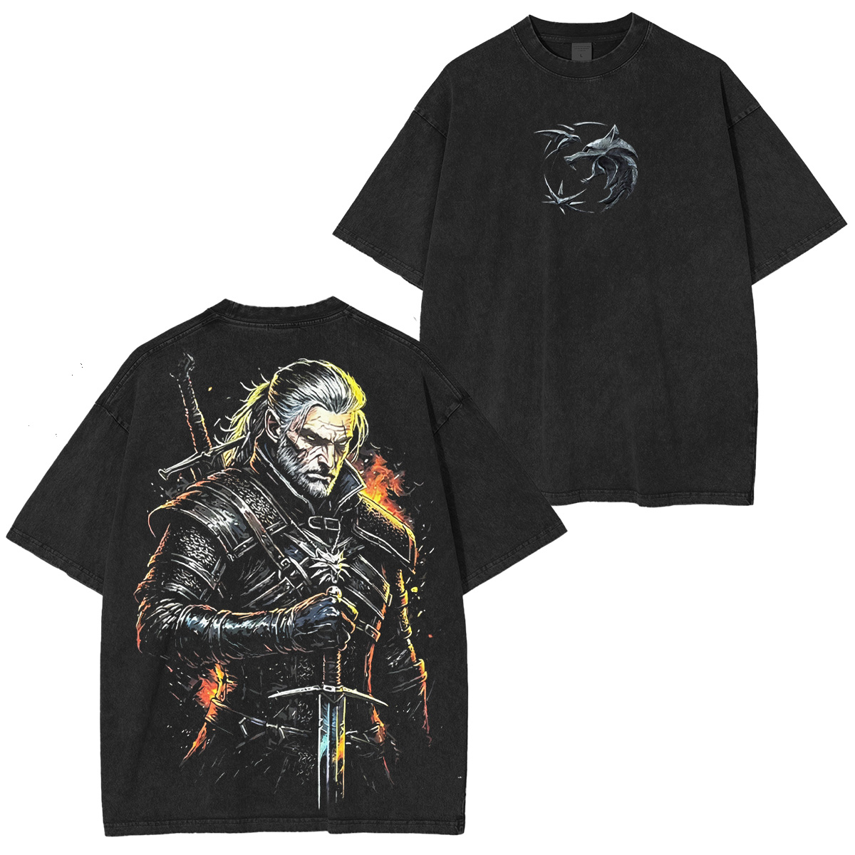 The Witcher Washed T-shirt/Crewneck/Hoodie