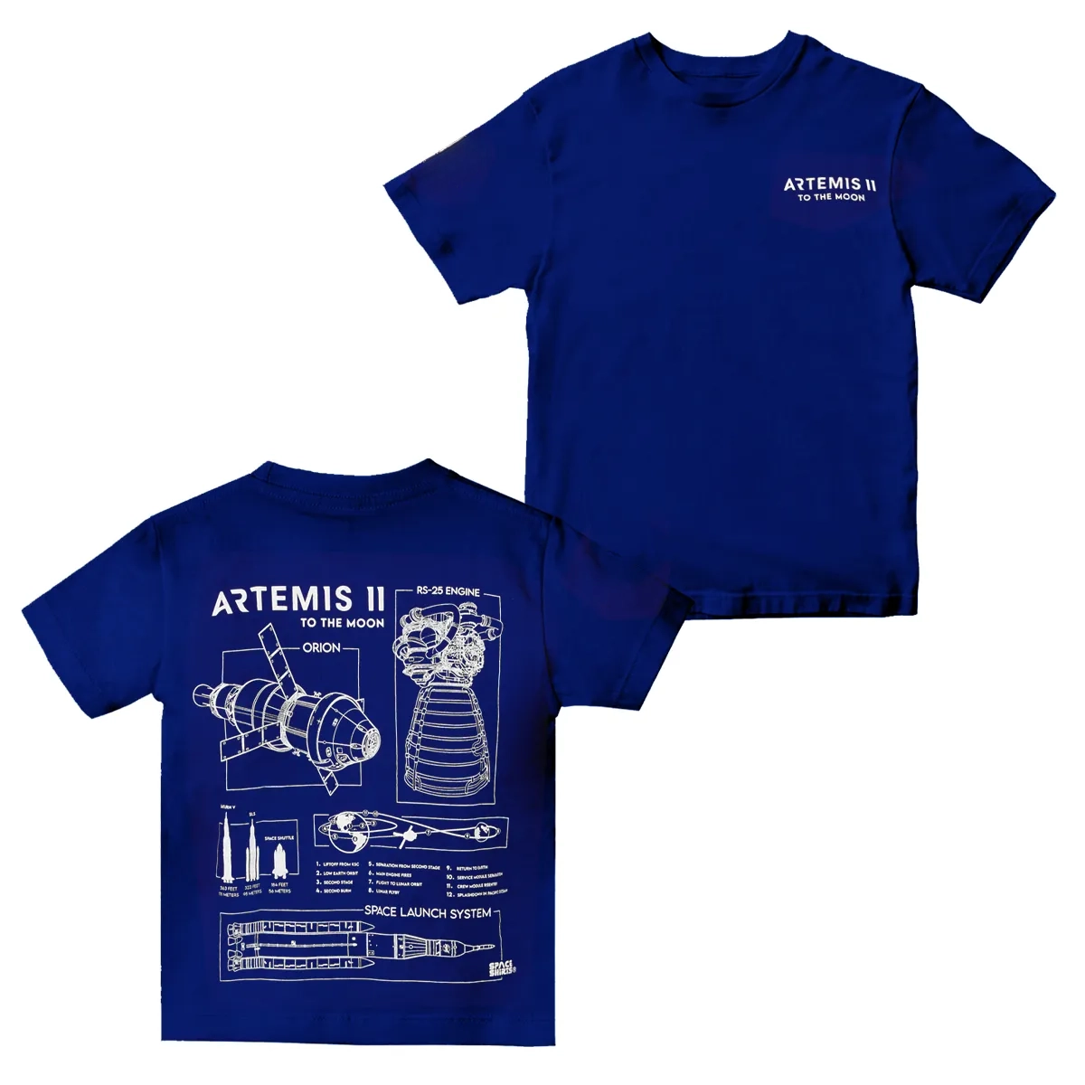 Artemis II Washed T-shirt/Crewneck/Hoodie