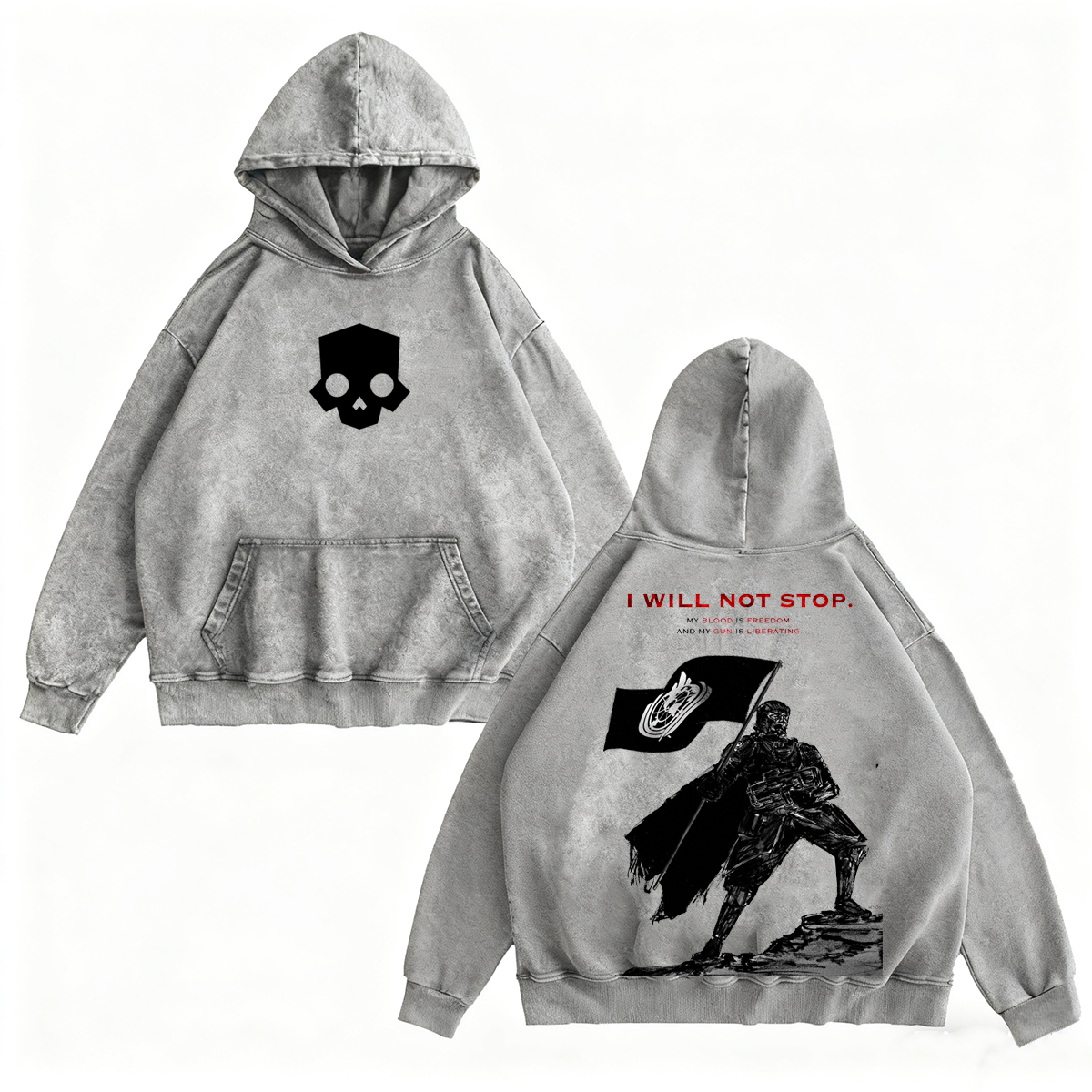 Helldivers 2 Washed T-shirt/Crewneck/Hoodie