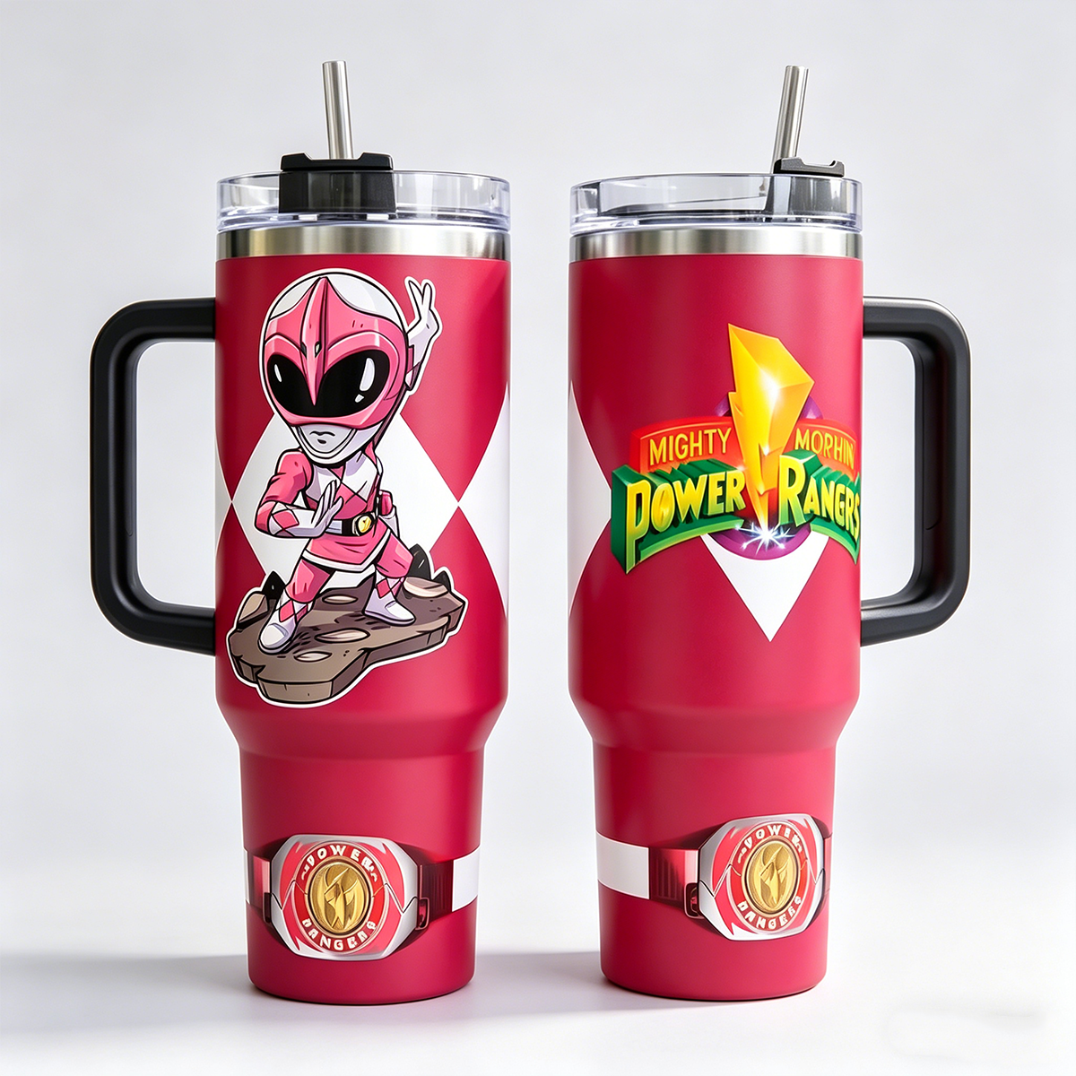 Mighty Morphin Power Rangers Tumbler Cup