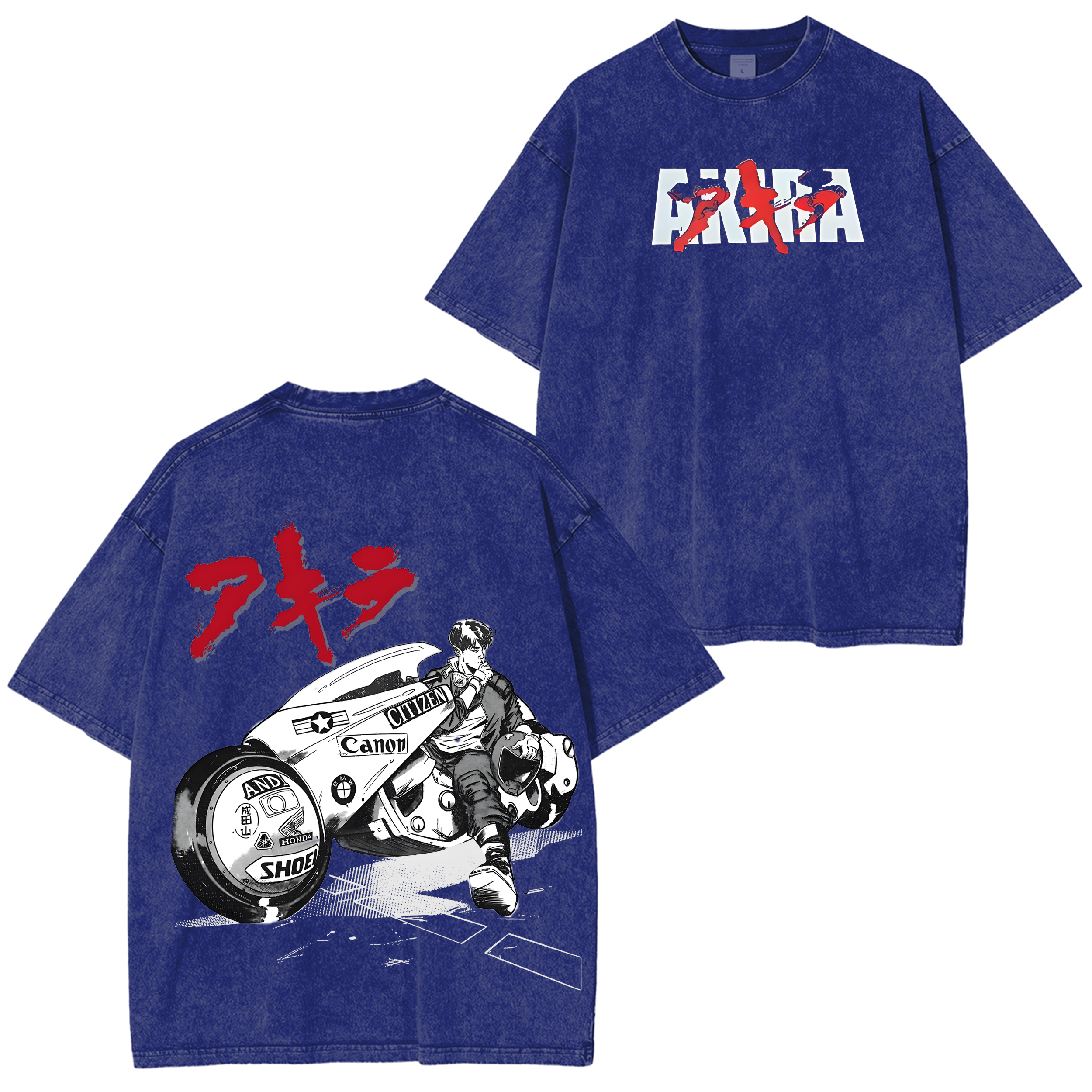 Shotaro Kaneda Vintage Unisex Washed T-Shirt