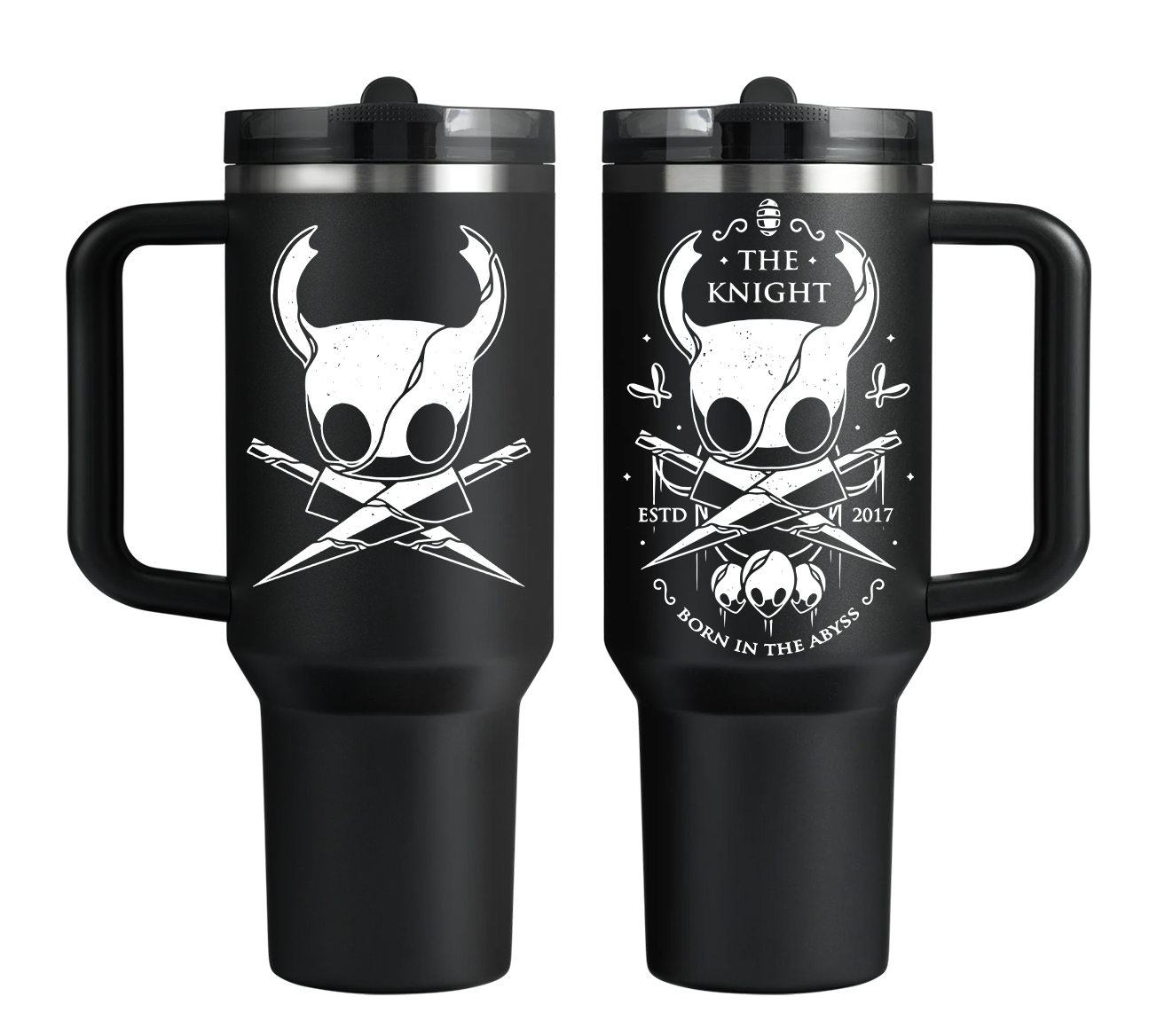 Hollow Knight Flip Straw Tumbler