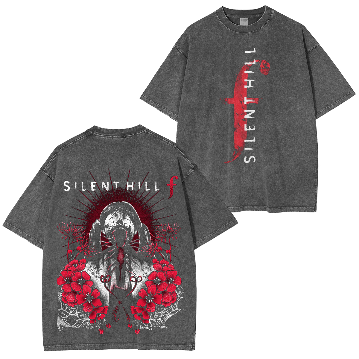 Silent Hill fVintage Washed Unisex T-Shirt