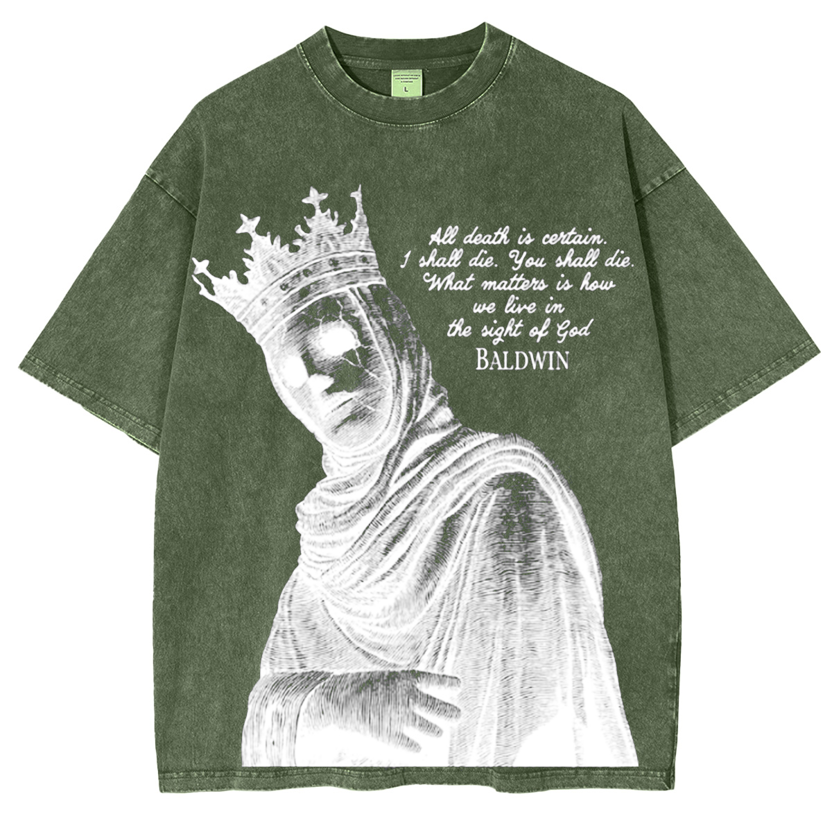 Baldwin Crusader Vintage Washed Unisex T-Shirt