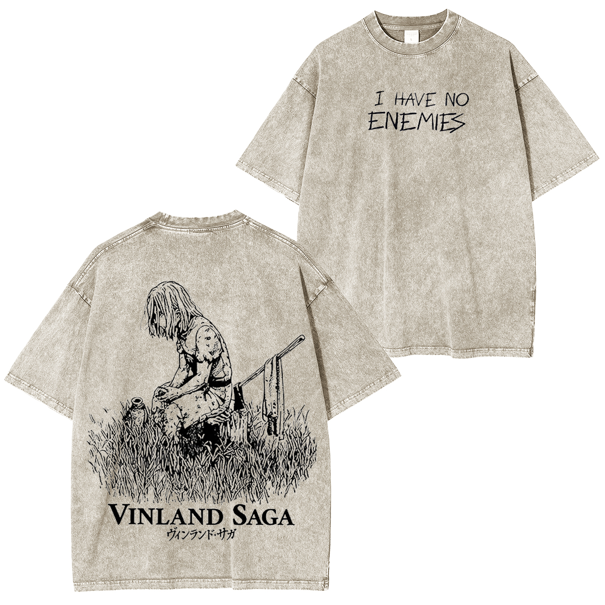 Vinland Saga Vintage Washed T-shirt/Crewneck/Hoodie