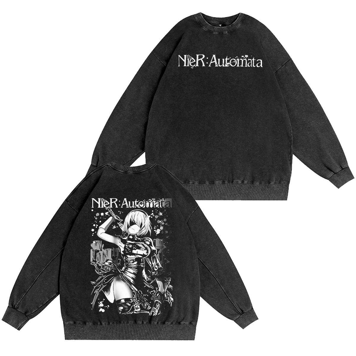 NieR: Automata Vintage Washed T-shirt/Crewneck/Hoodie