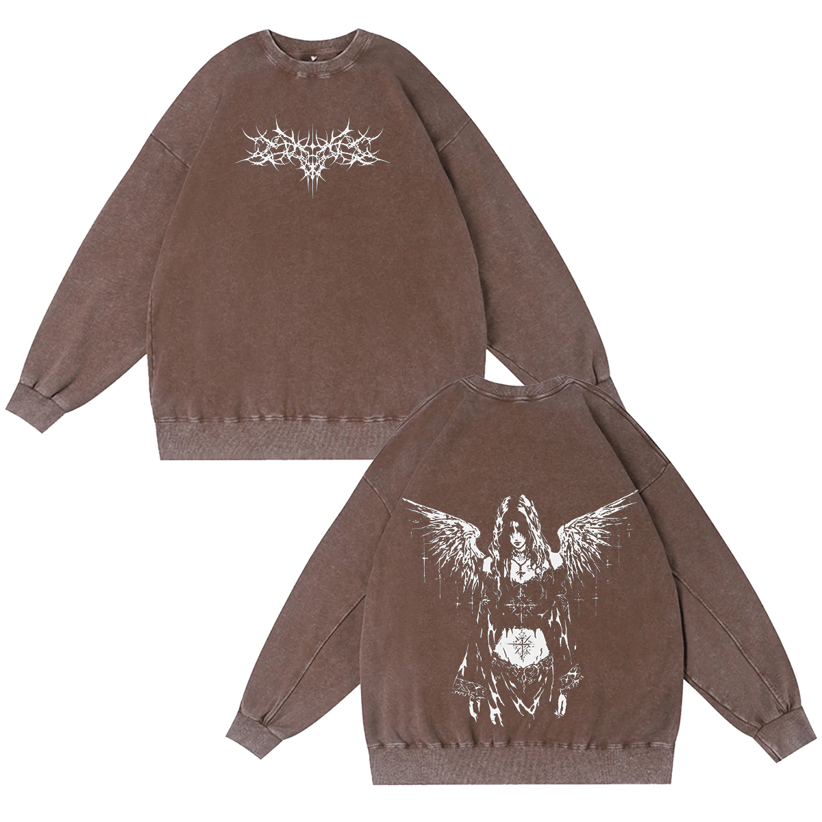 Angel Wings Vintage Washed T-shirt/Crewneck/Hoodie