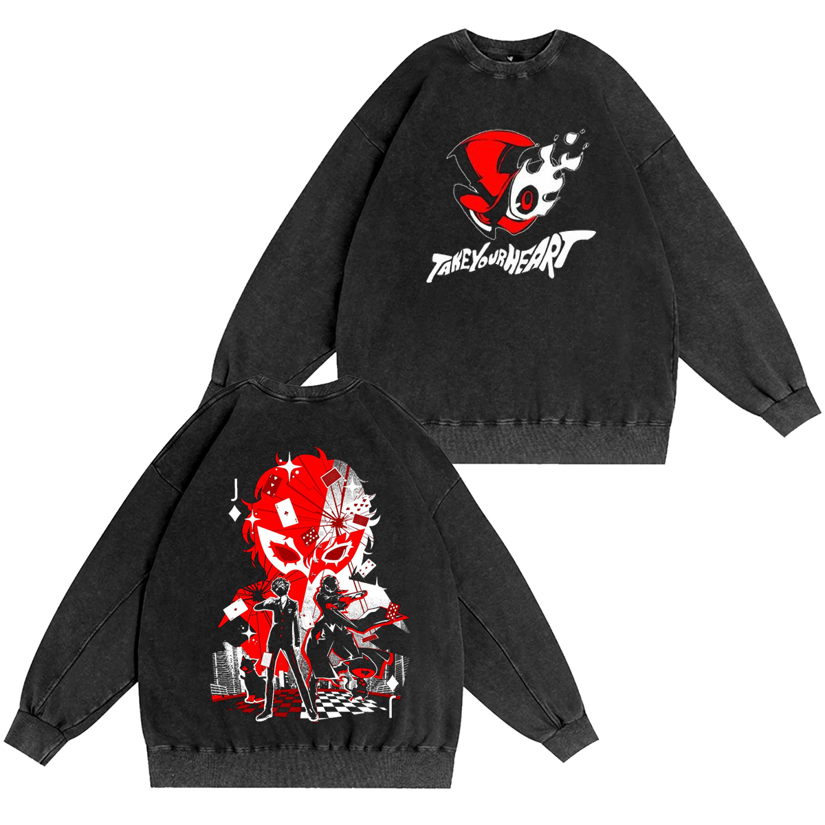 Persona 5 Vintage Washed T-shirt/Crewneck/Hoodie