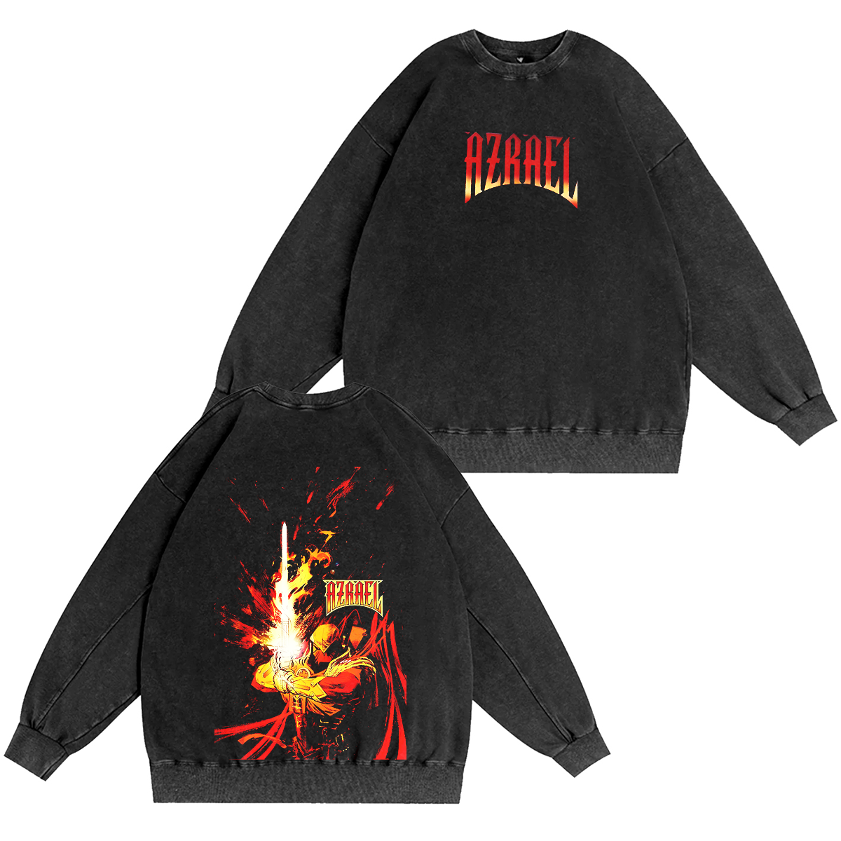 Azrael Avenging Angel Vintage Washed T-shirt/Crewneck/Hoodie
