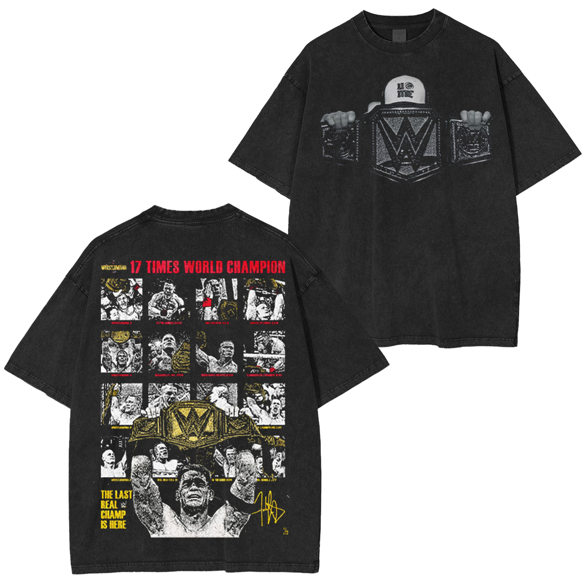 The Last Real Champ Vintage Washed T-shirt/Crewneck/Hoodie