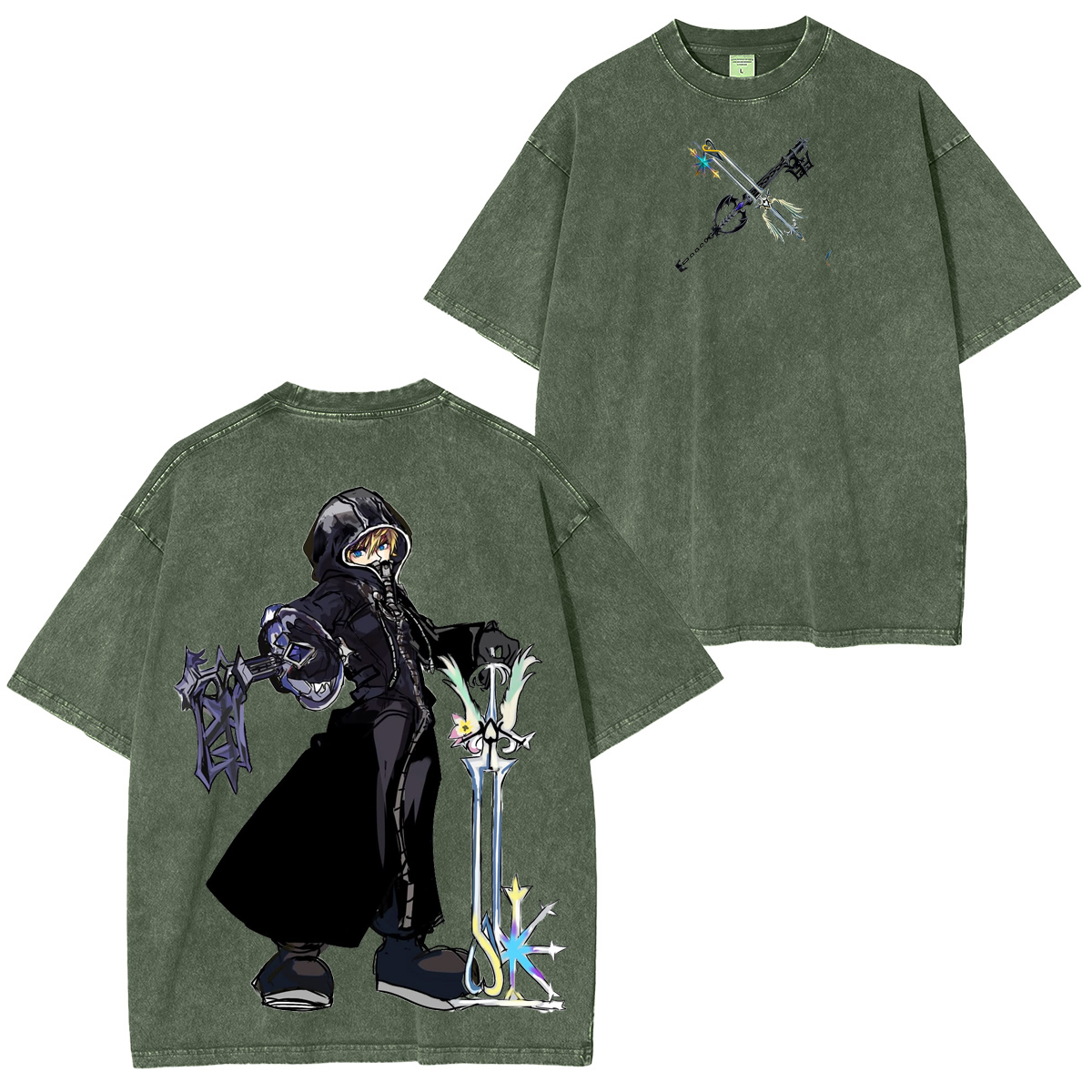 Kingdom Hearts Washed T-shirt/Crewneck/Hoodie