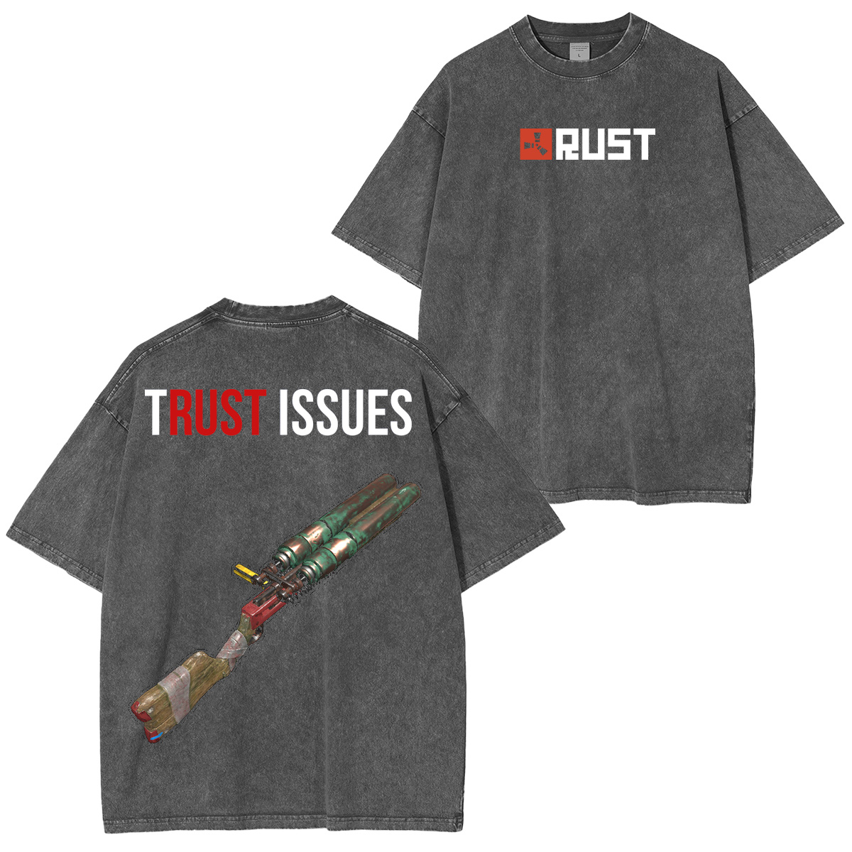 Rust Washed T-shirt/Crewneck/Hoodie