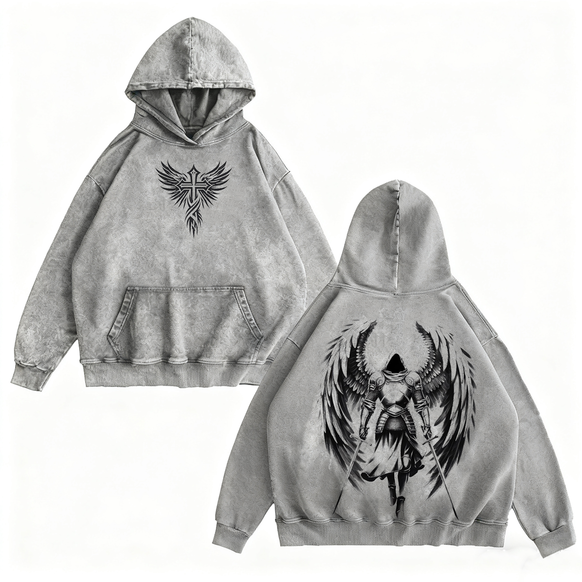 Archangel Michael: Wear Your Faith with Pride  Vintage Washed T-shirt/Crewneck/Hoodie