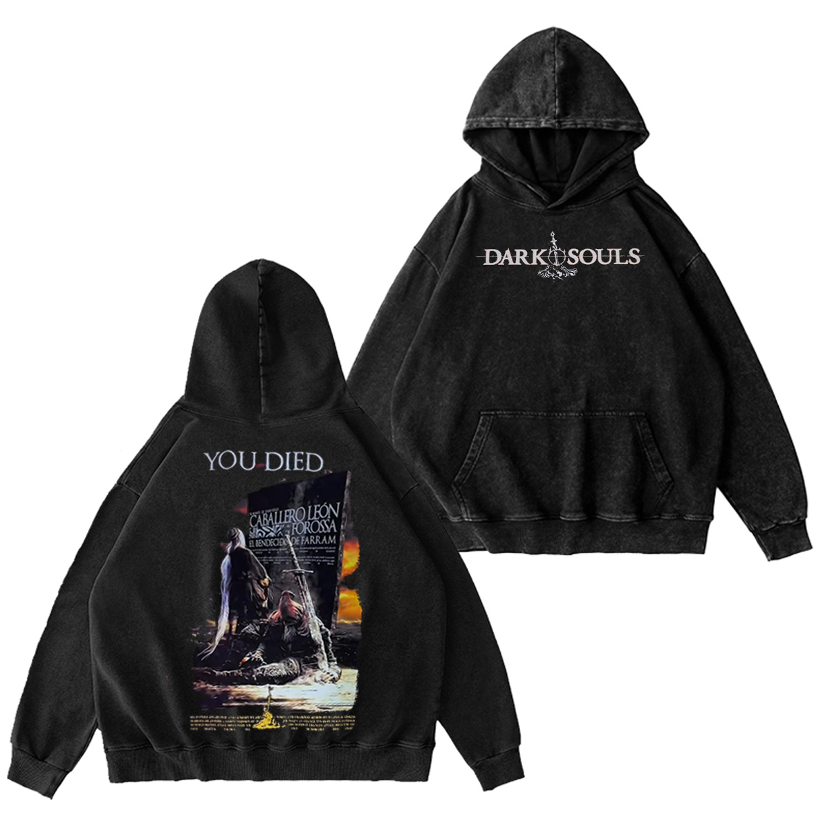Dark Souls Vintages Washed T-shirt/Crewneck/Hoodie