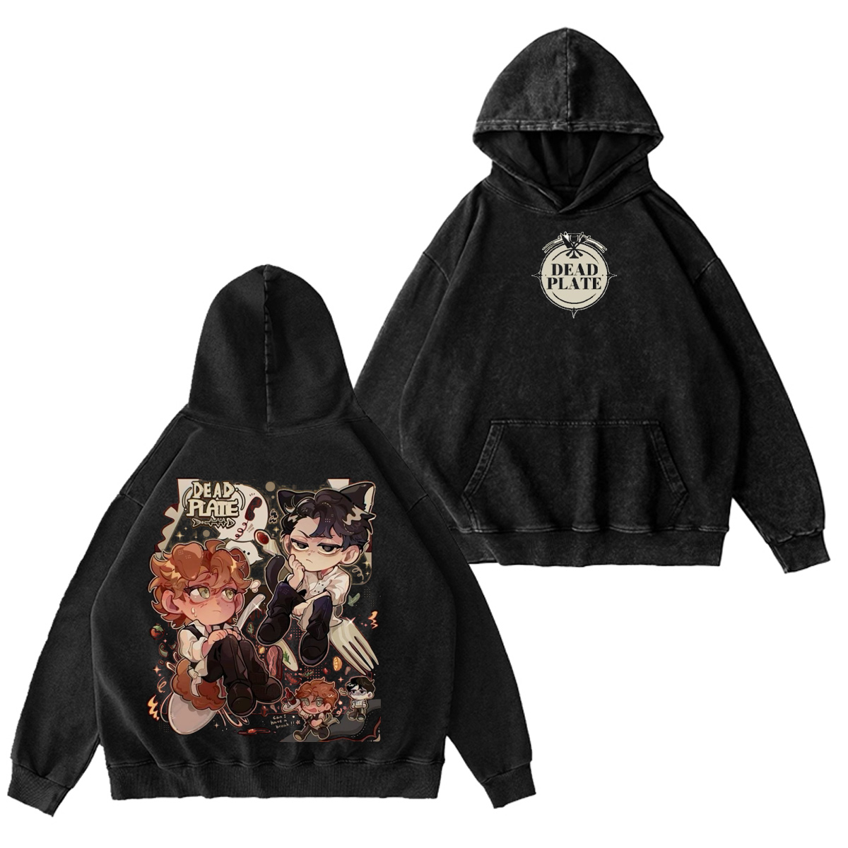 Dead Plate Vintage Washed T-shirt/Crewneck/Hoodie