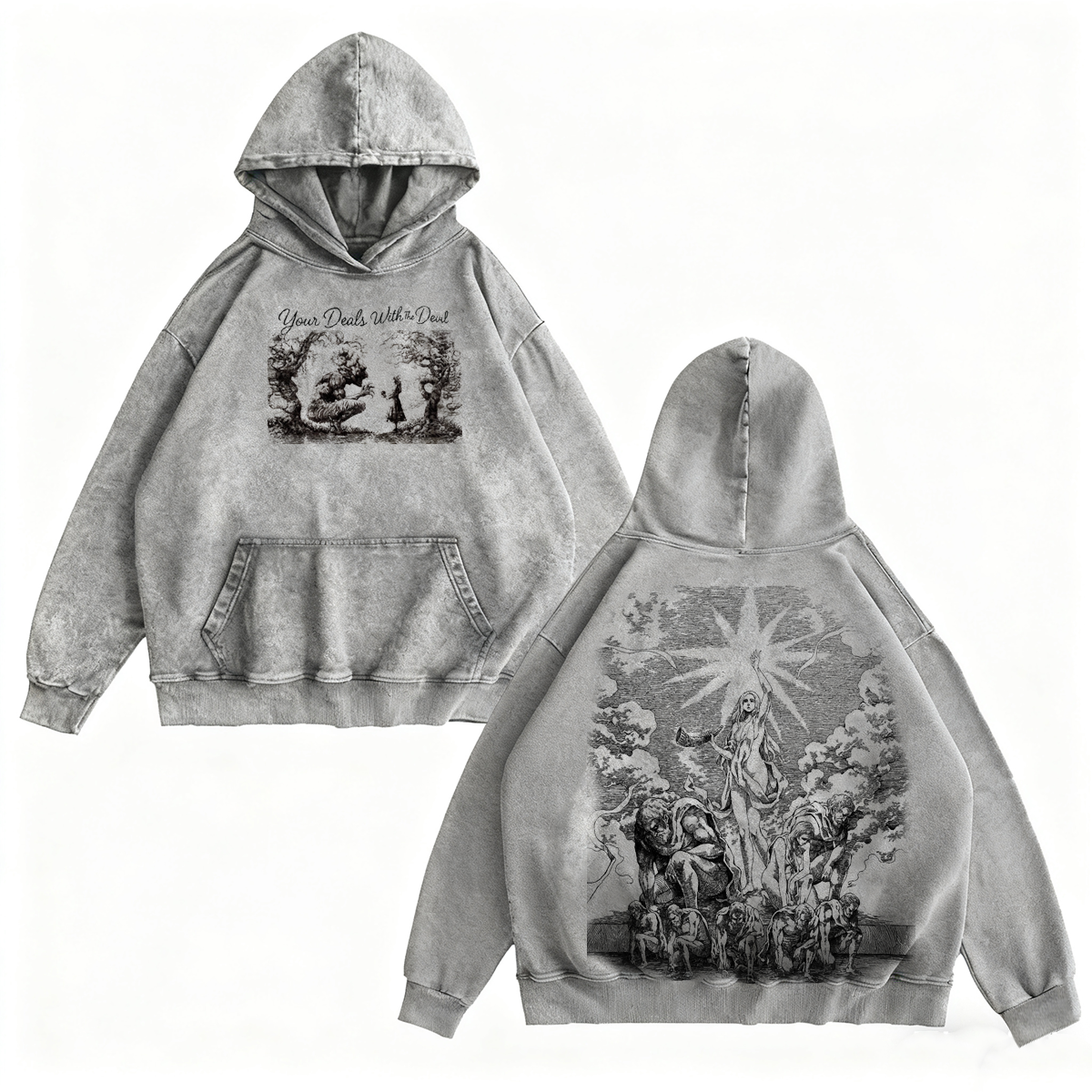 Attack on Titan Washed T-shirt/Crewneck/Hoodie