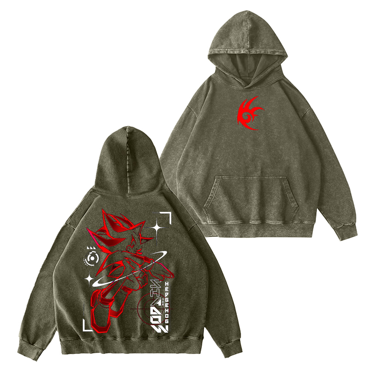 Shadow the Hedgehog Sonic the Hedgehog Oversized T-shirt/Crewneck/Hoodie