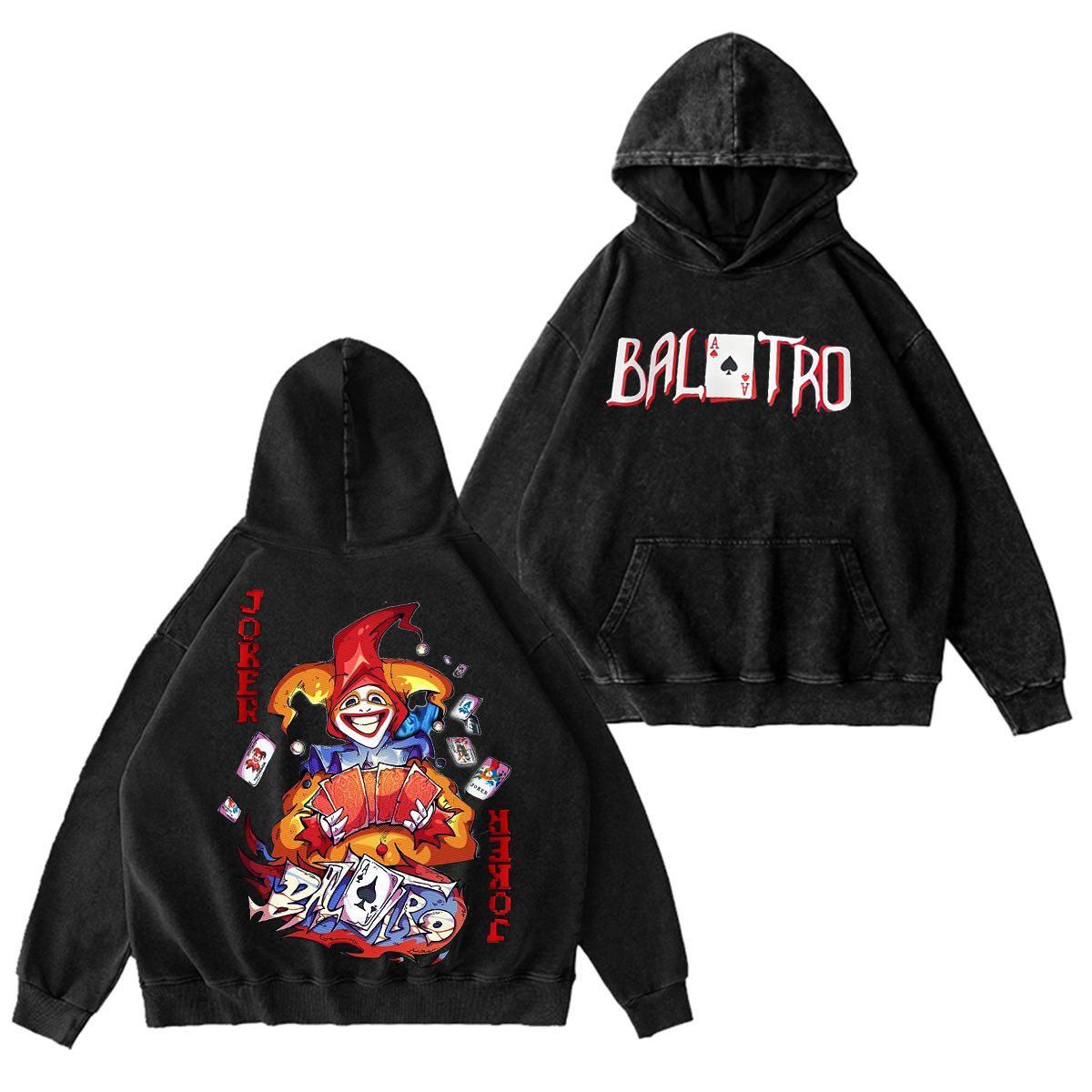 Balatro Unisex Washed T-shirt/Crewneck/Hoodie