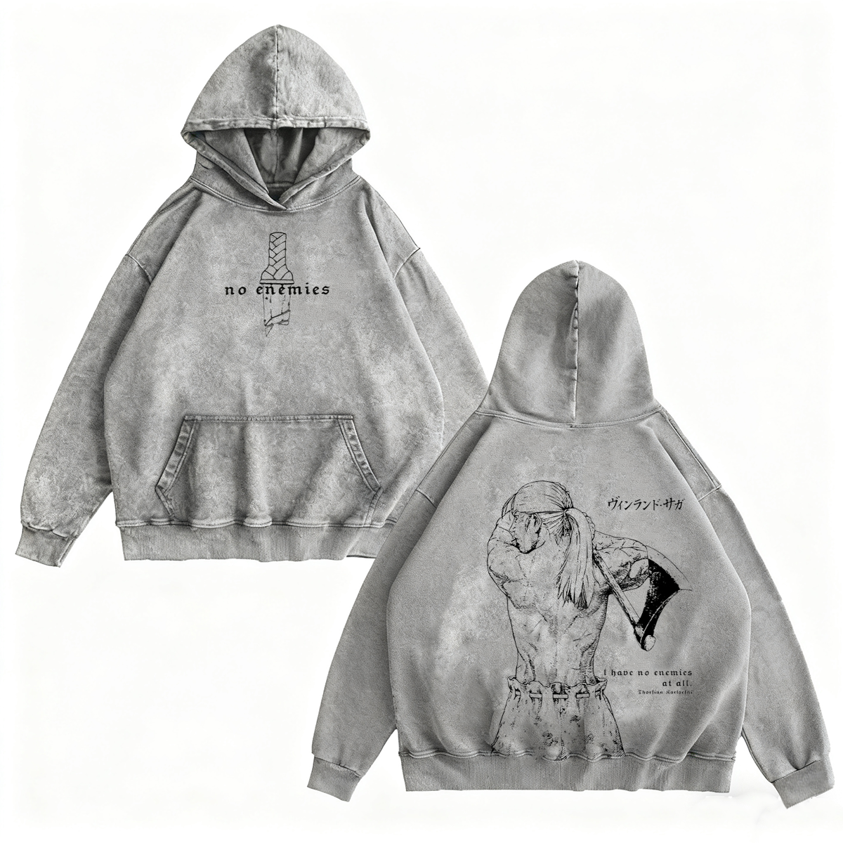 Vinland Saga.Washed T-shirt/Crewneck/Hoodie