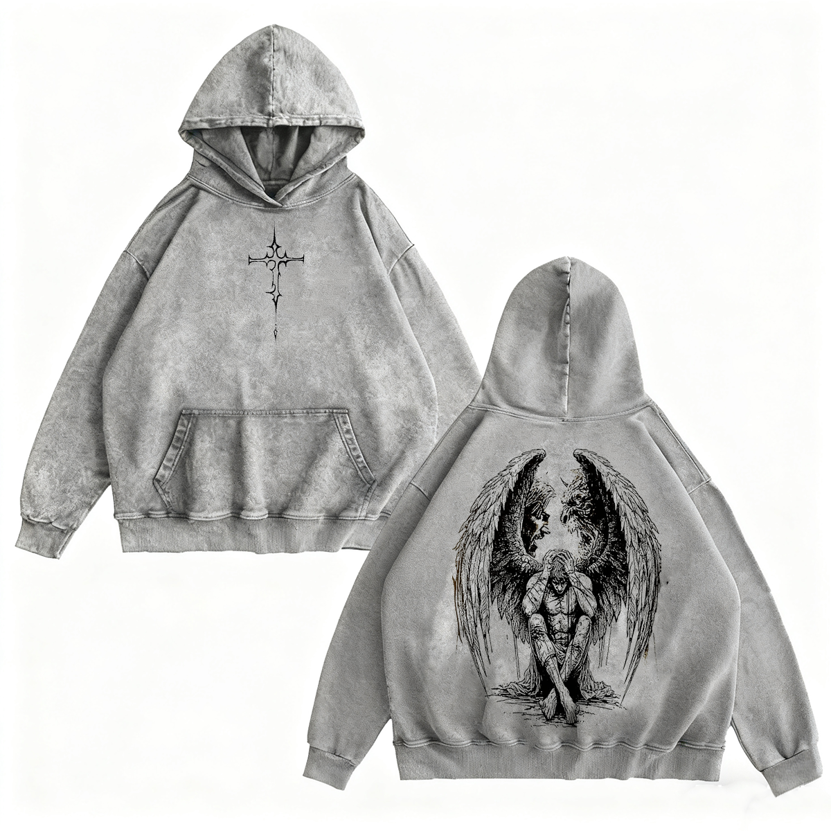 Fallen Angel Vintage Washed T-shirt/Crewneck/Hoodie