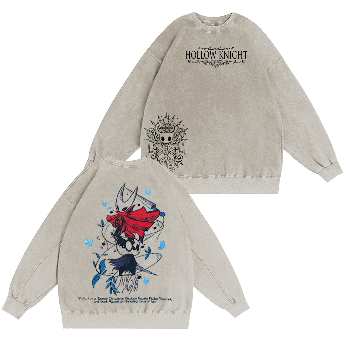 Hollow Knight Oversized T-shirt/Crewneck/Hoodie