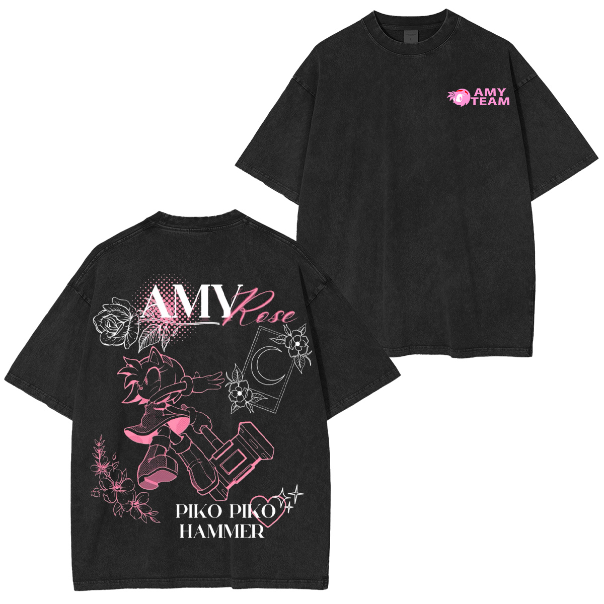 Amy Team Washed T-shirt/Crewneck/Hoodie